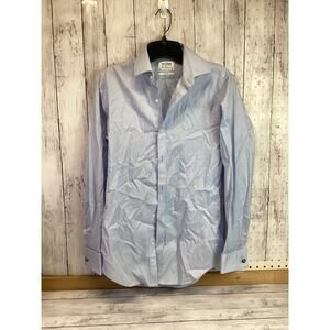 tm lewin shirt 15 33 super fitted long sleeve button down dress shirt